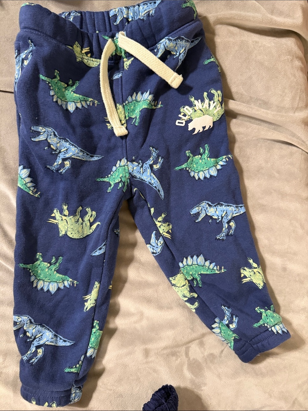 Old Navy Navy Blue Dinosaur Jogger Pants